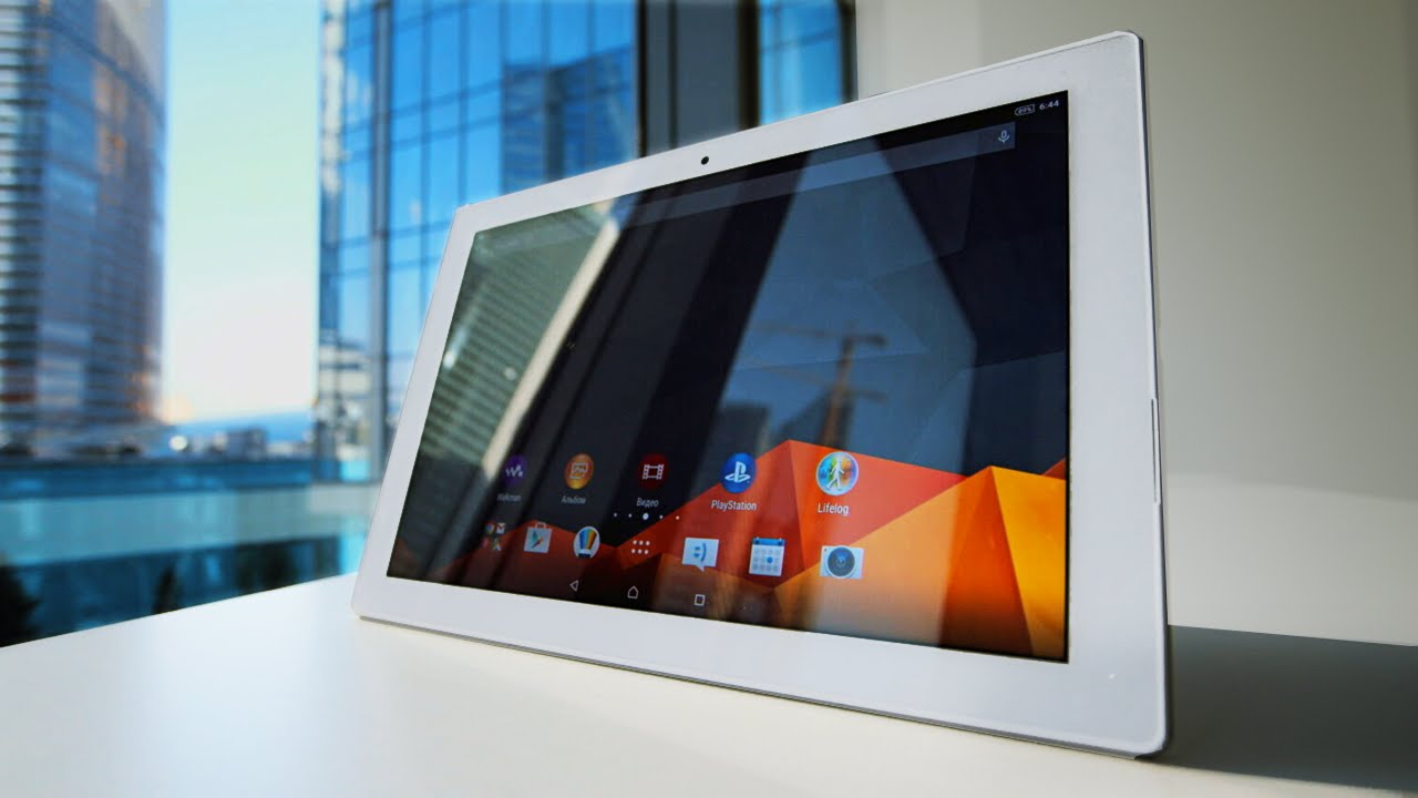 Обзор Sony Xperia Z4 Tablet