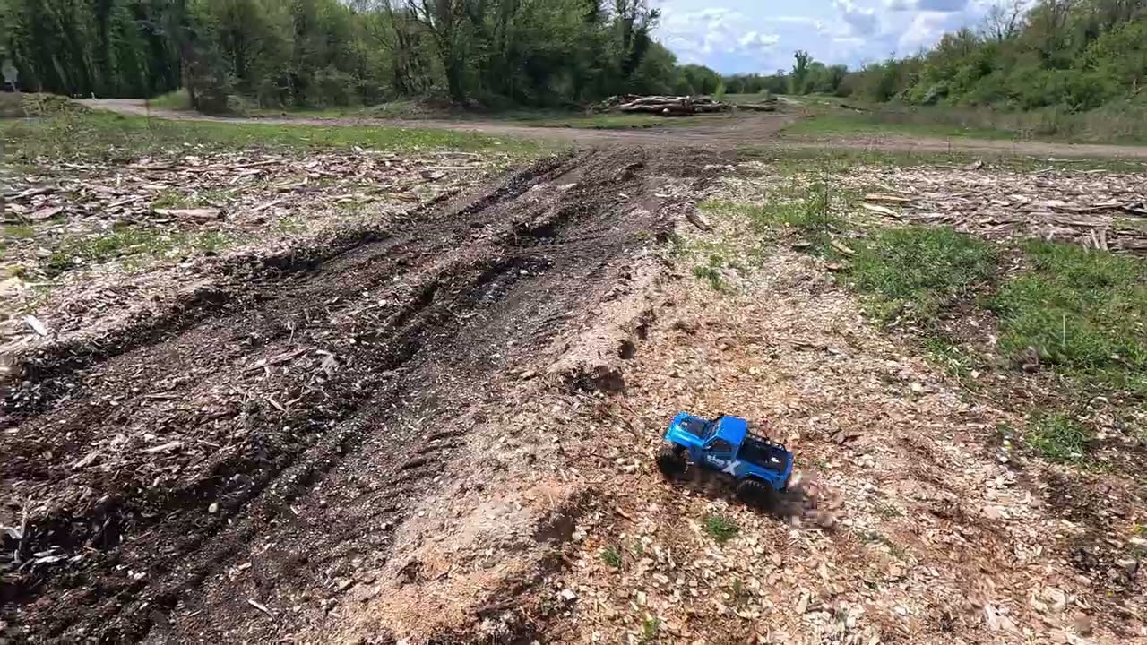 CROSS RC EMO X V2 AXE r3 4s mode rally on