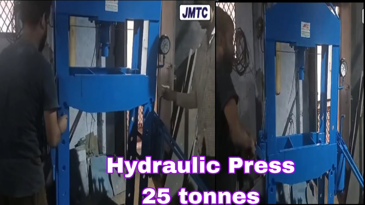 Hydraulic Press 25 tonnes | Manual Hydraulic Press