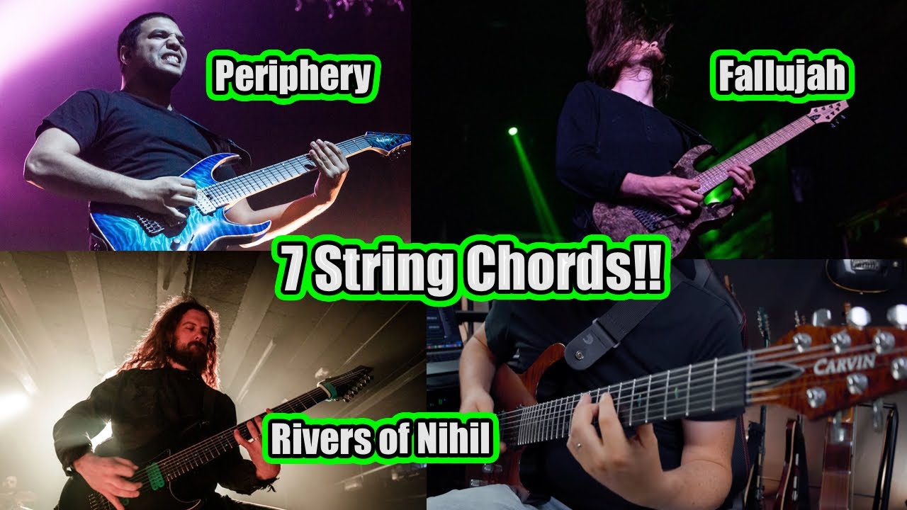 These 7 String Prog Metal Chords Will Level Up Your Playing!!