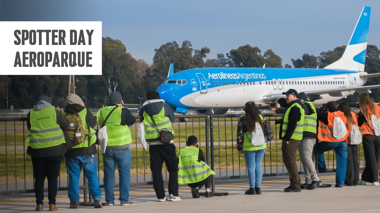 SPOTTER DAY EN AEROPARQUE, DESPEGUES, ATERRIZAJES EN EL AEROPUERTO CON MAYOR MOVIMIENTO DE ARGENTINA