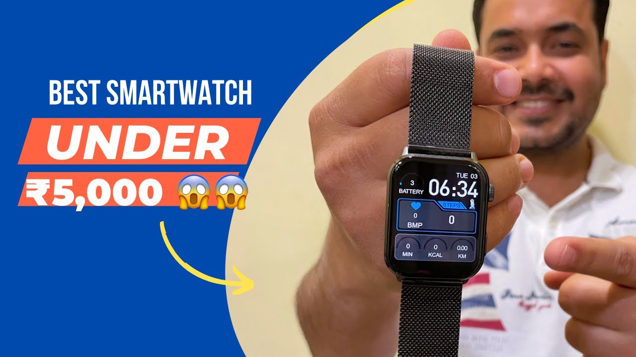 FitShot Crystal | Best All-Rounder Smartwatch under 5000