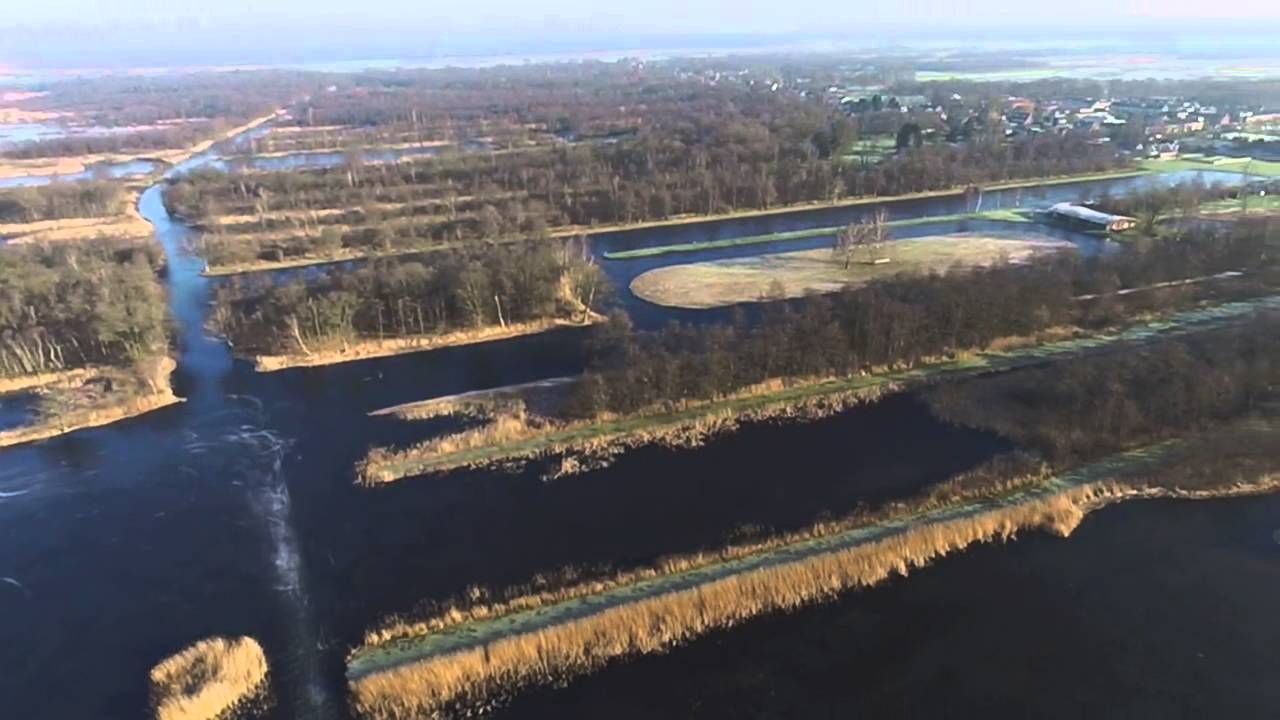 Live broadcast vanuit drone Ankeveense plassen Schaatsen 22 januari 2016