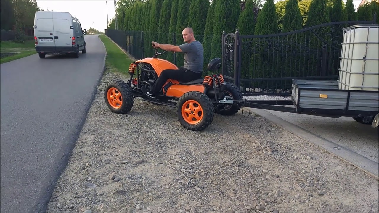 Quad samoróbka 1.9TD 4x4! Homemade ATV Quad!