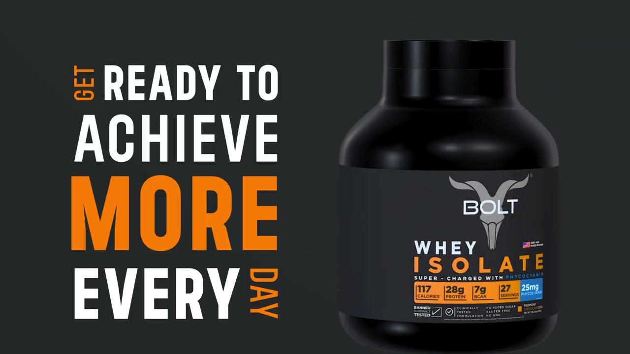 Build Lean Muscle with Ultra-Pure Whey Isolate!