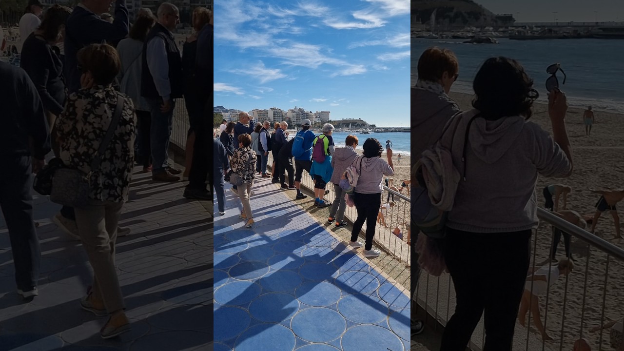 Let's Stroll Along The Poniente Beach Pomade #benidorm #alicante #costablanca #spain #poniente