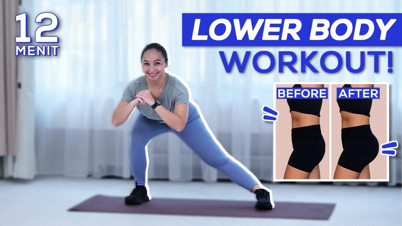 Tanpa Ribet ke Gym! Cukup 12 Menit Olahraga Dirumah, Lower Body Makin Kuat!