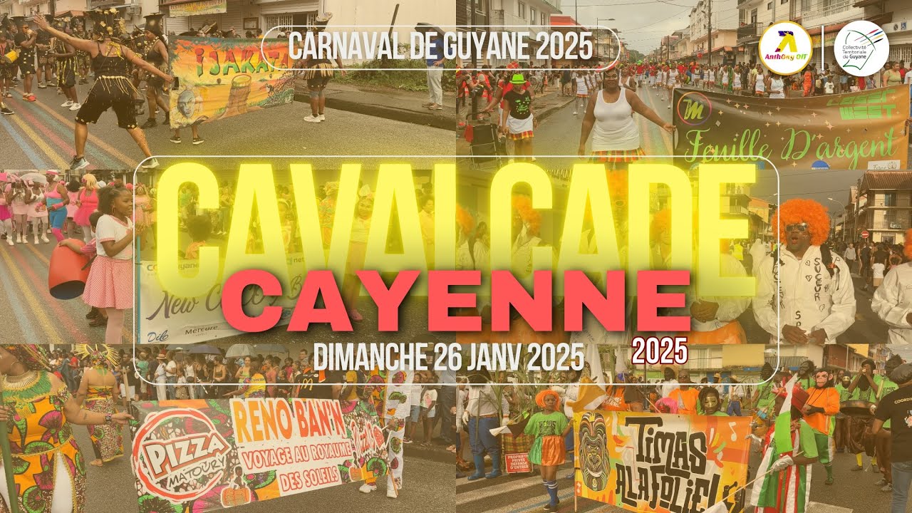 CARNAVAL DE GUYANE 2025 - CAVALCADES DE CAYENNE DU 26 JAN 2025  / BY ANTHONY OFFICIEL