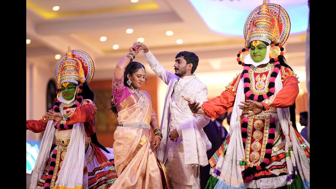 Gajendra & Hemavathi |Reseption |Candid Video| DSK Photography