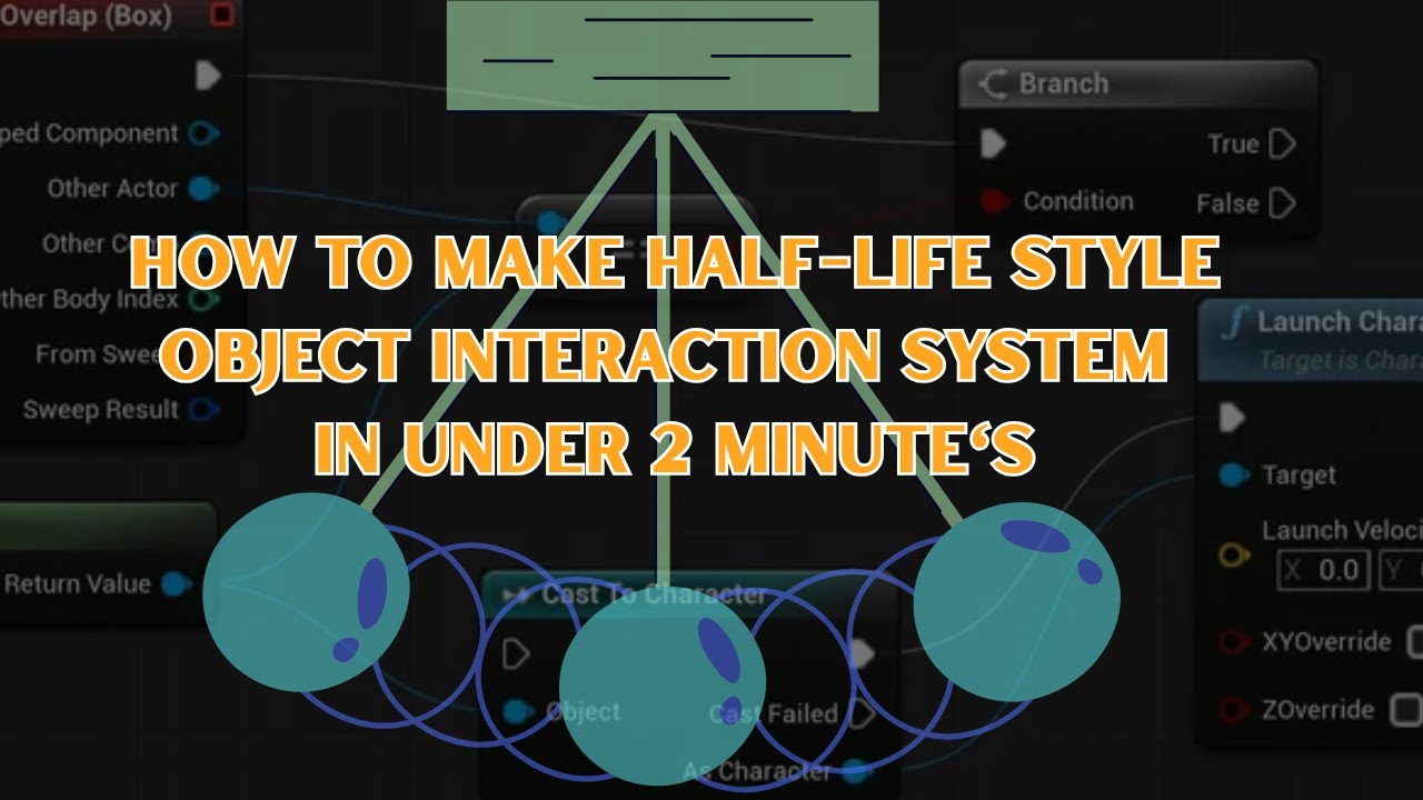 Unreal Engine 5 Tutorial &ndash; How To Make Half-Life Style Physics Pickup (Blueprint)