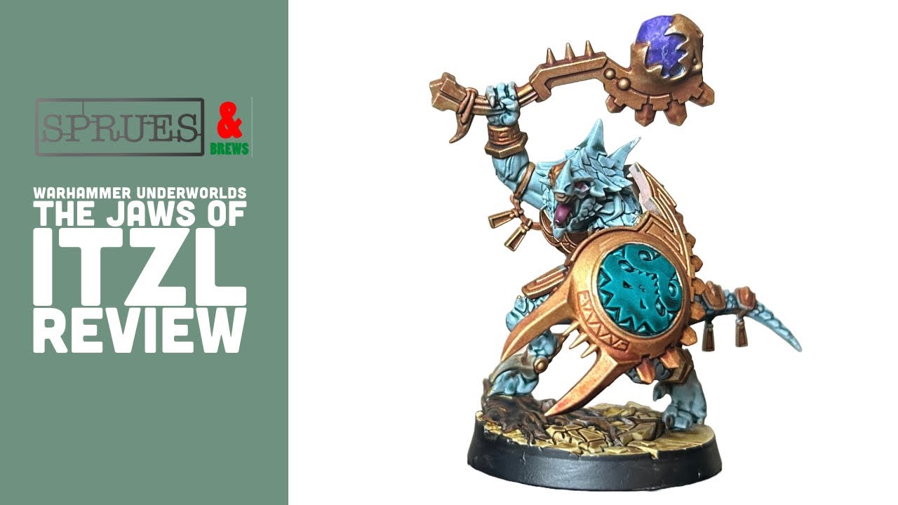 Челюсти Итцла | Warhammer Underworlds: Распаковка и обзор