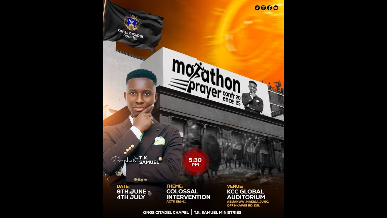 MARATHON  PRAYER CONF. (DEALING WITH CREEPING FORCE DAY 4) I WITH  T.K. SAMUEL I KCC I 12. 06. 2025
