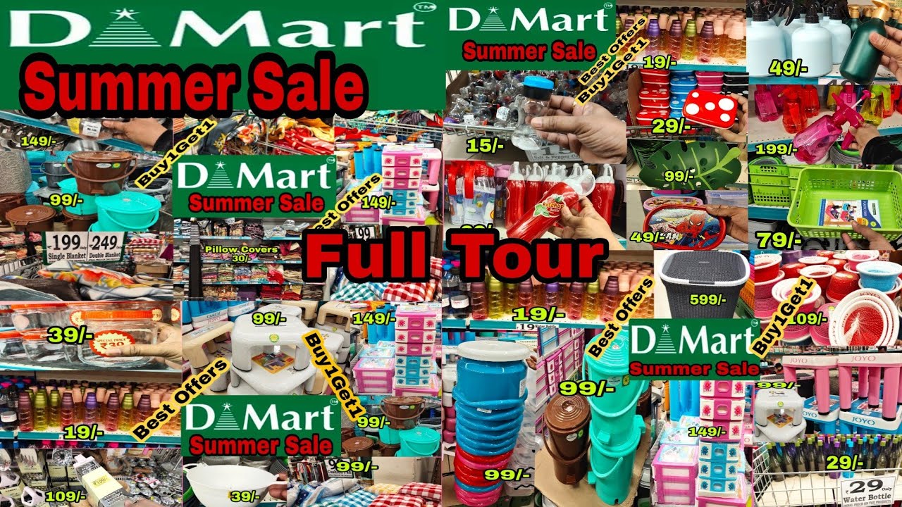 Dmart Summer Big Clearance Sale|Dmart Full Tour|Dmart Buy1Get1|Dmart latest offers|Dmart newArrivals
