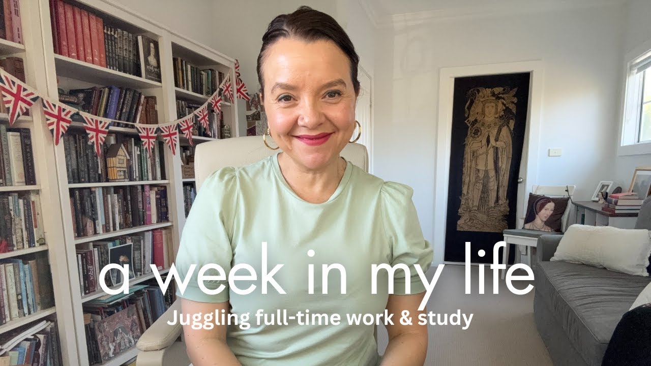 A (very busy) WEEK IN MY LIFE: Juggling full-time work & study