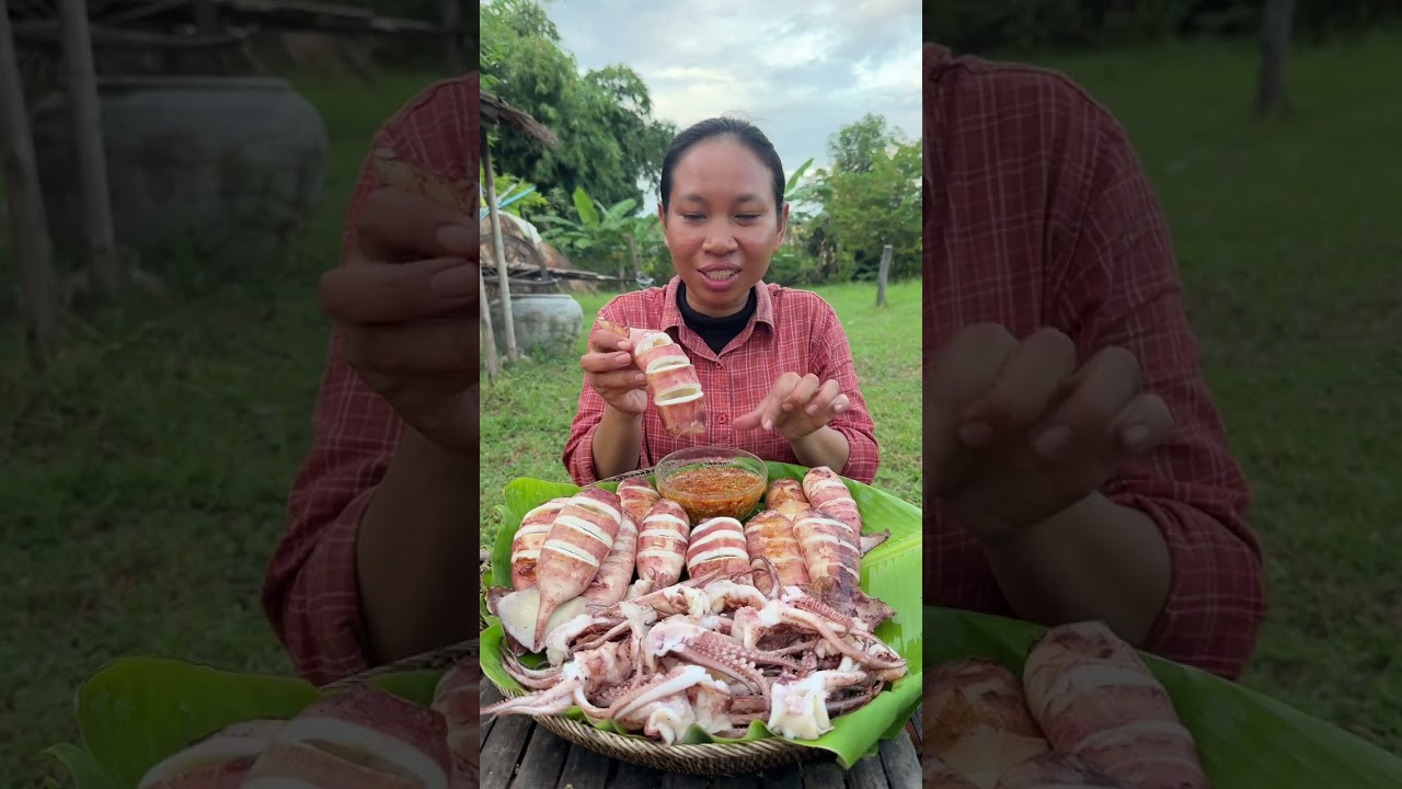 មឹកអាំង Chhom Sreypach