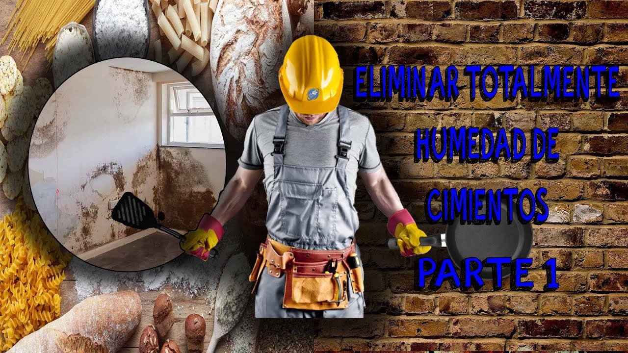eliminar totalmente humedad de cimientos parte 1