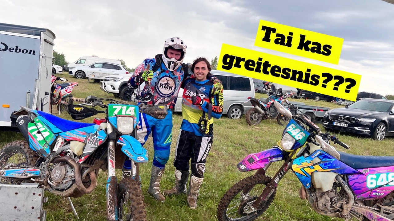 BEVEIK KAKTOMUŠA | KLIAUGA VS VAITKUS | Enduro Čempionatas 2025 II Etapas Kalvarija