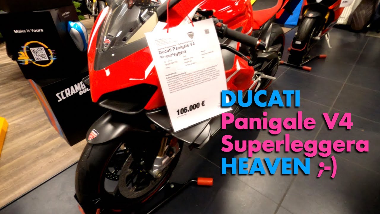 Ducati Heaven - Panigale V4 und 1199 Superleggera, Streetfighter Lambo!