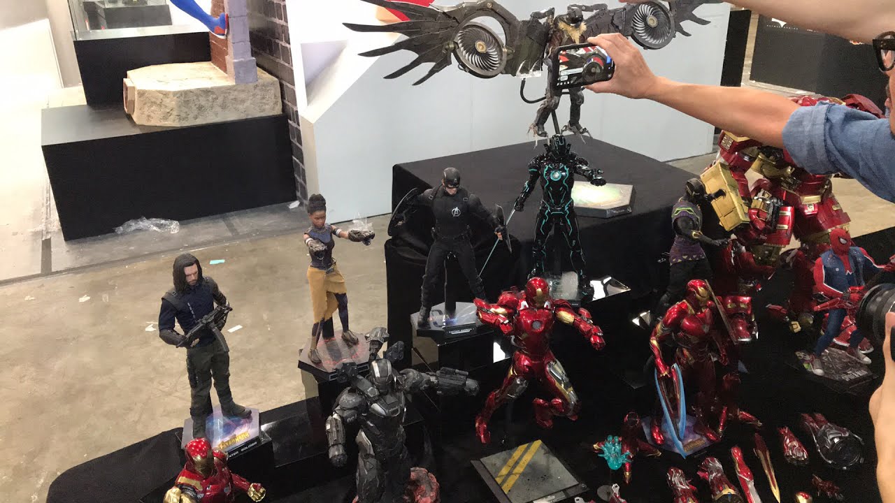 First Look ! Hot Toys. Marvel 10th anniversary show @Acghk2018