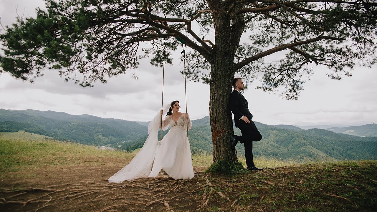 Zuzanna & Hubert | Wedding Trailer | Trzciana | Panorama Nowy Wiśnicz | Kapela CyjeZbóje