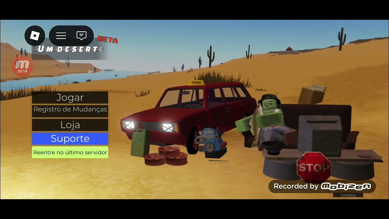 Joguei um desert com meu novo Samsung galáxia a17...roblox serie ep
