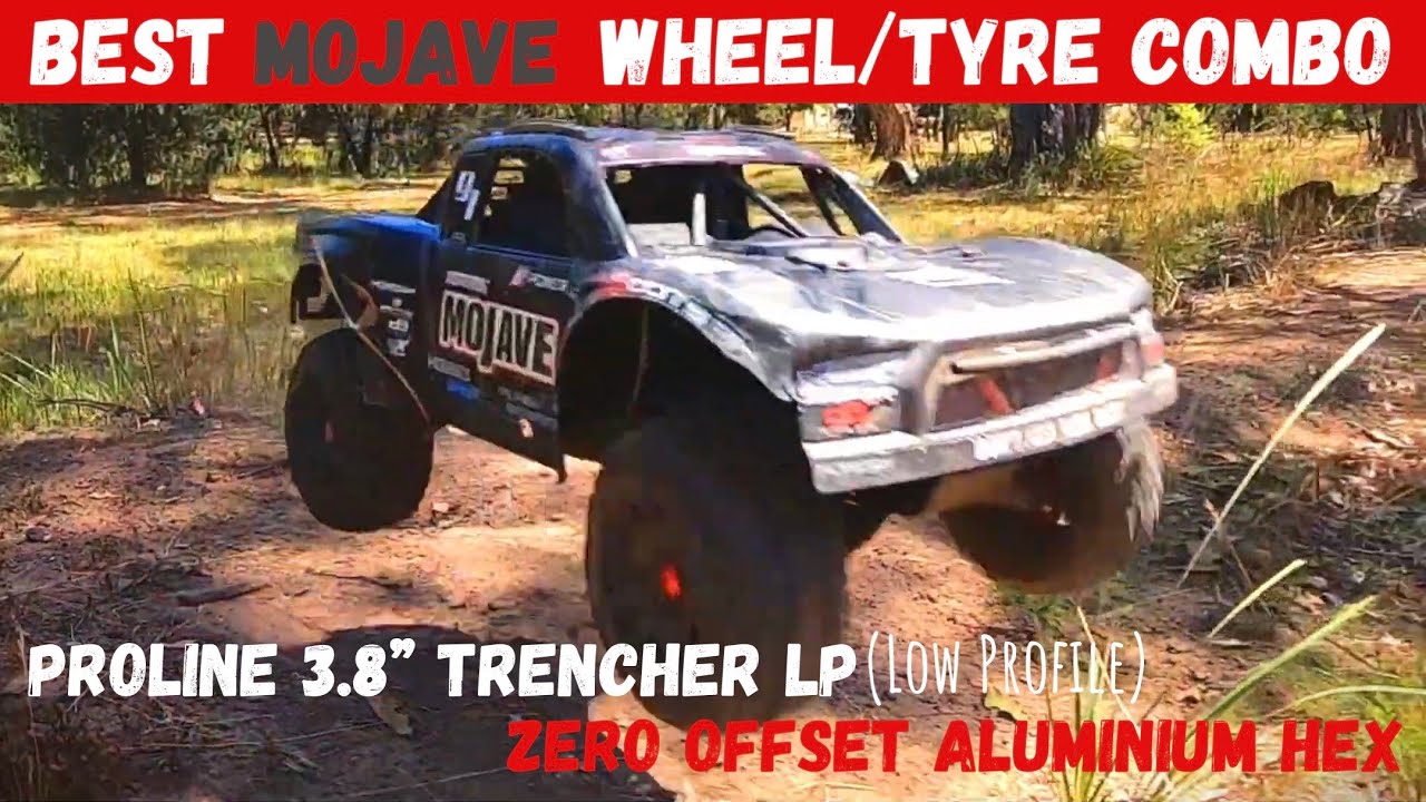 Arrma MOJAVE EXB 1/7 | BEST MOJAVE WHEELS | Pro-Line 3.8 TRENCHER LP tyres | Arrma RC | ( @I DO RC