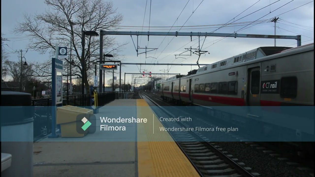 Windy Day Railfanning at Old Saybrook Station 4/15/25
