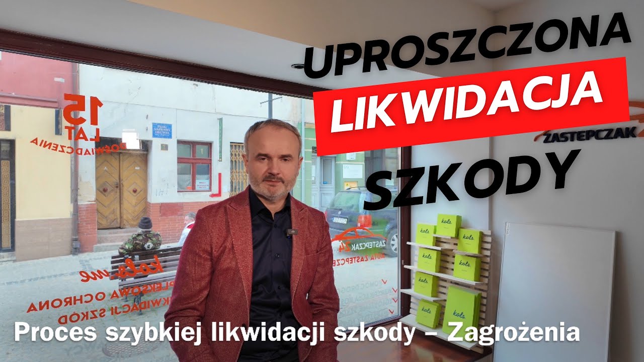 Cały film - Proces uproszczonej metody likwidacji szkody. Zagrożenia