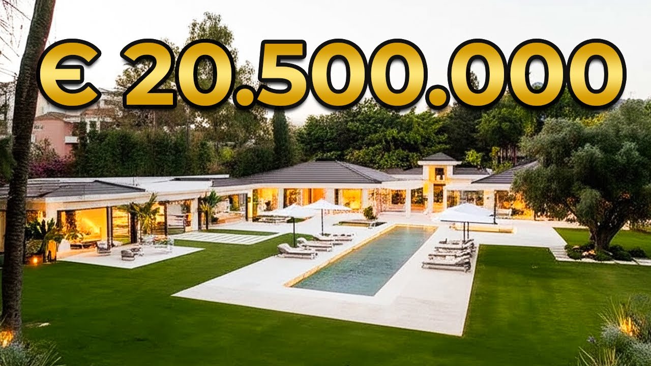 Inside € 20M MODERN VILLA FOR SALE in Marbella Spain | Villa Patagonia