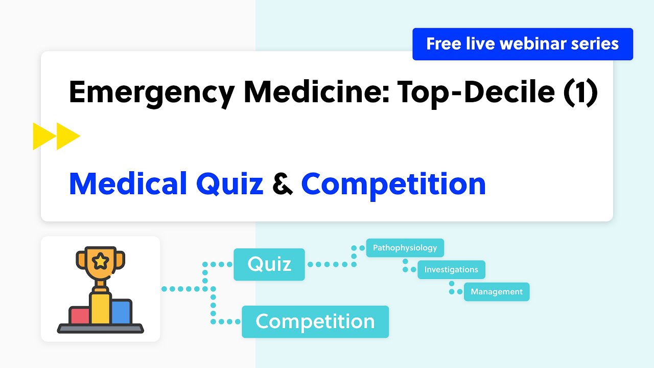 Emergency Medicine: Top-Decile SBA Quiz & Competition (Part 1)