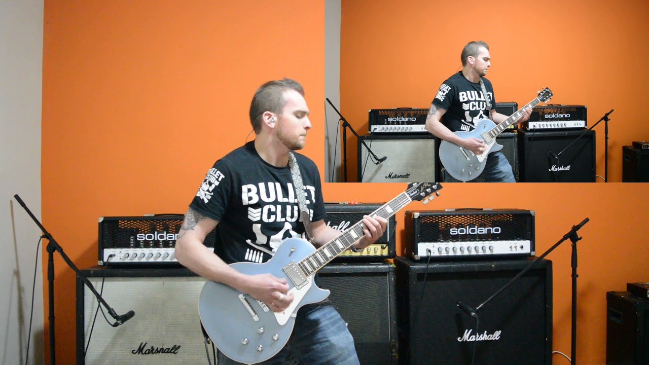 Marshall JCM 800 and Soldano SLO comparison (Cinderella cover!)