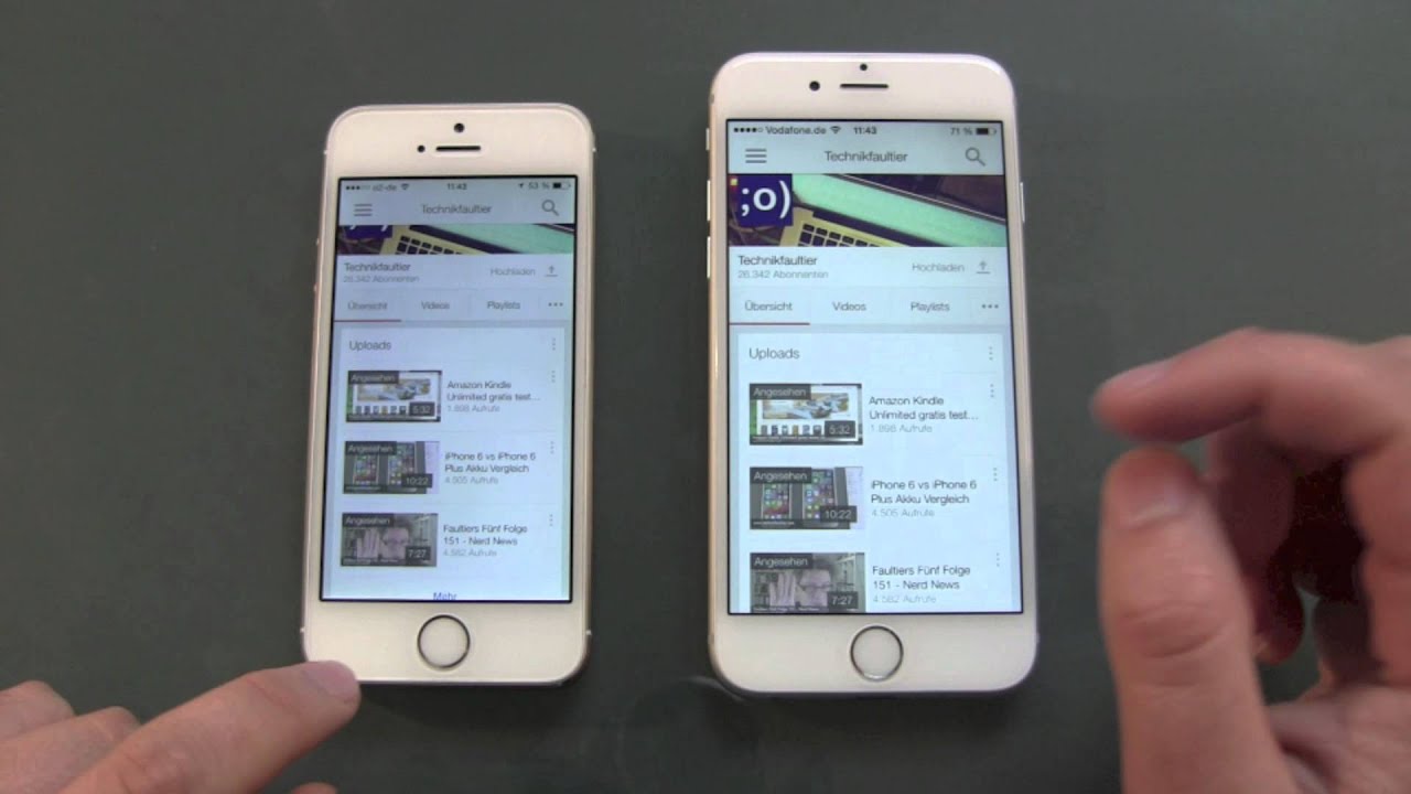 iPhone 6 vs iPhone 5s Vergleich und lohnt sich ein Wechsel ?