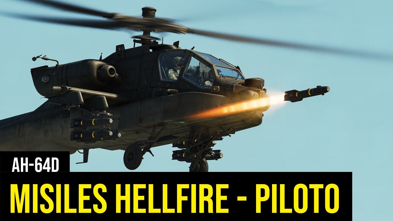 AH-64D Como disparar los misiles Hellfire (Piloto) | DCS World