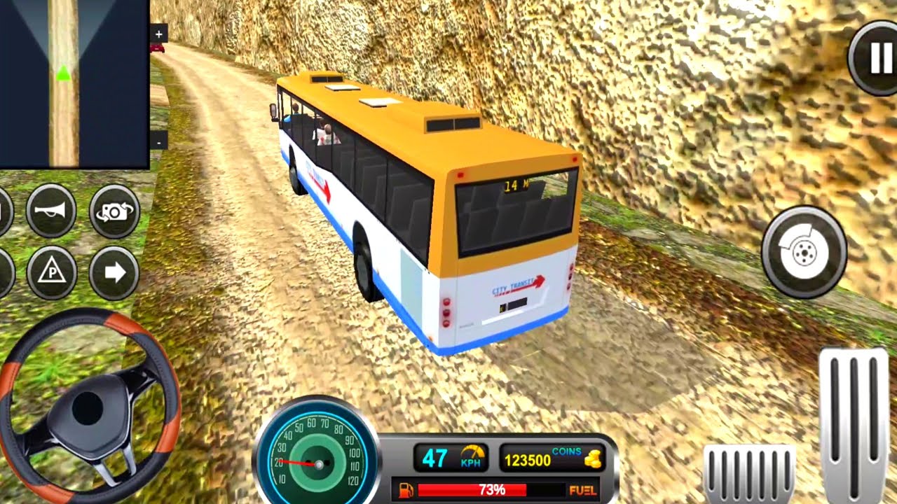 Uphill Offroad Bus Driving Simulator 2021 - Android GamePlay #59