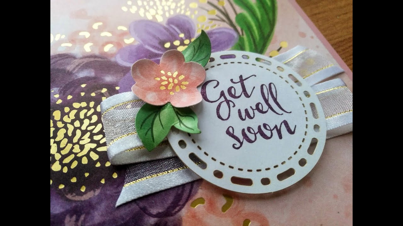 Easy and simple cardmaking with the Gorgeous Posies card kit from Stampin' Up!