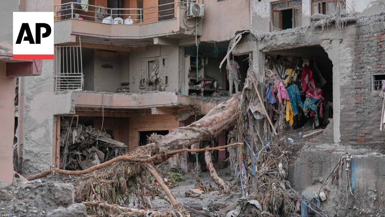 Scene in Nuwakot District as poor weather hampers rescue efforts in Nepal