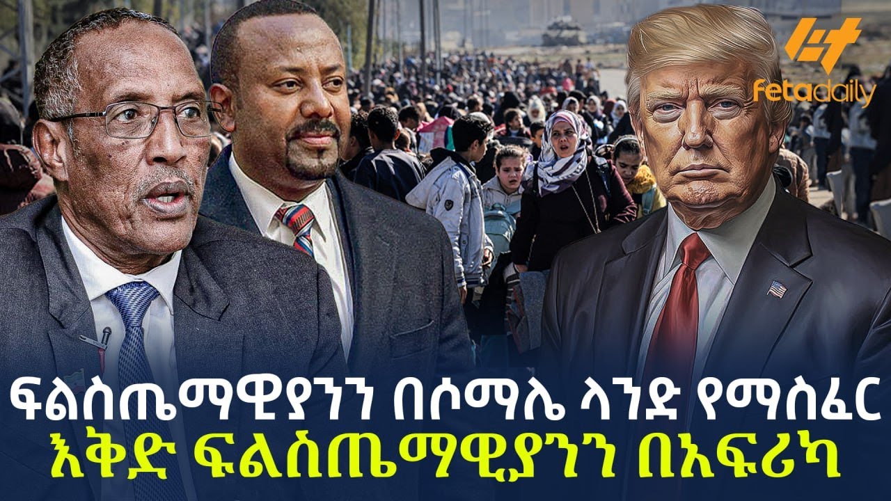 Ethiopia - ፍልስጤማዊያንን በሶማሌ ላንድ የማስፈር እቅድ | ፍልስጤማዊያንን በአፍሪካ!