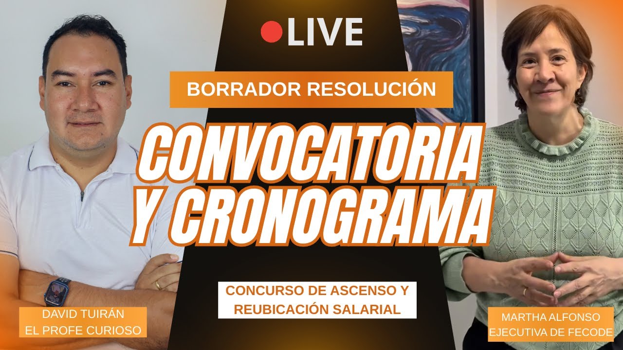 🔎 Análisis del Borrador Resolución Ascenso y Reubicación 2025 | Con Martha Alfonso (Fecode)