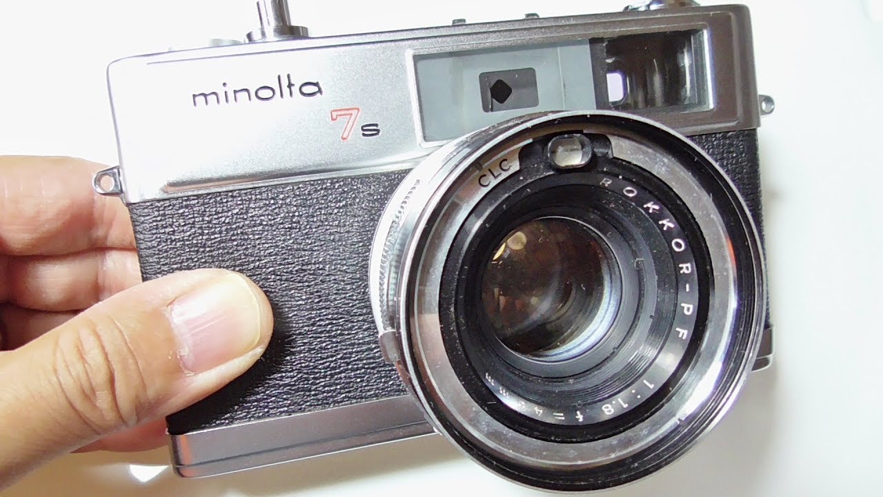 ミノルタ ハイマチック7sの使い方 How to use MINOLTA HI-MATIC7s  1960s Compact Camera