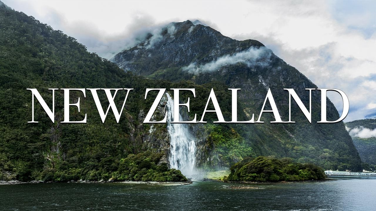 New Zealand 4K Scenic Relaxation: Drone & Scenic Views of New Zealand's Best Places | Ambient Music