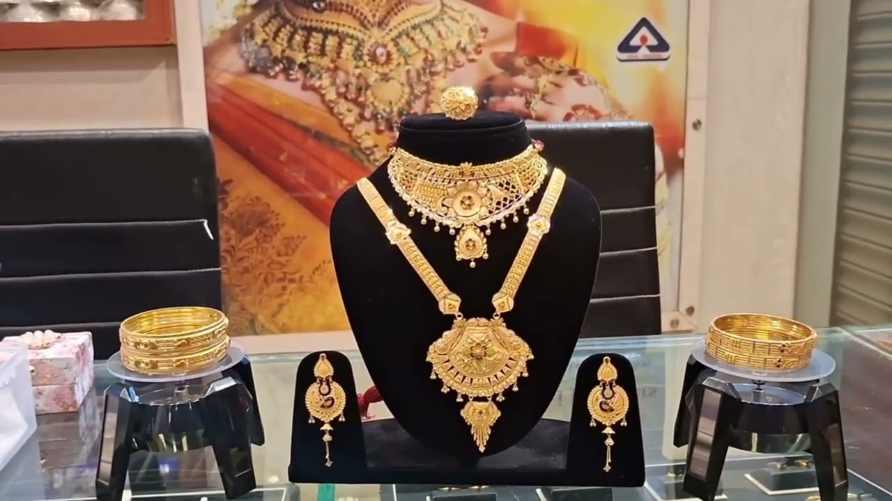 Gold set for marriage #jewellery#gold#dollar#reels#shorts#fummymemes 