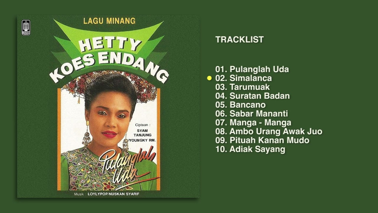 Hetty Koes Endang - Album Lagu Minang Pulanglah Uda | Audio HQ