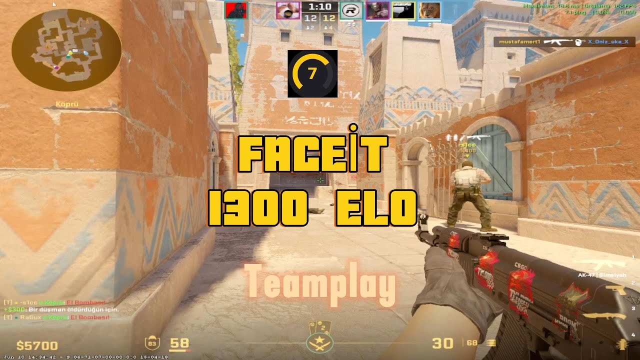 Faceit1300+ ELO - 7LVL - CS2
