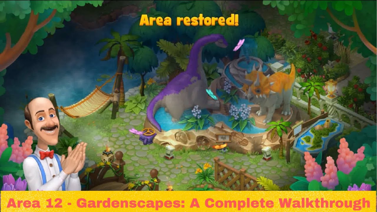 Gardenscapes Are 12 Walkthrough