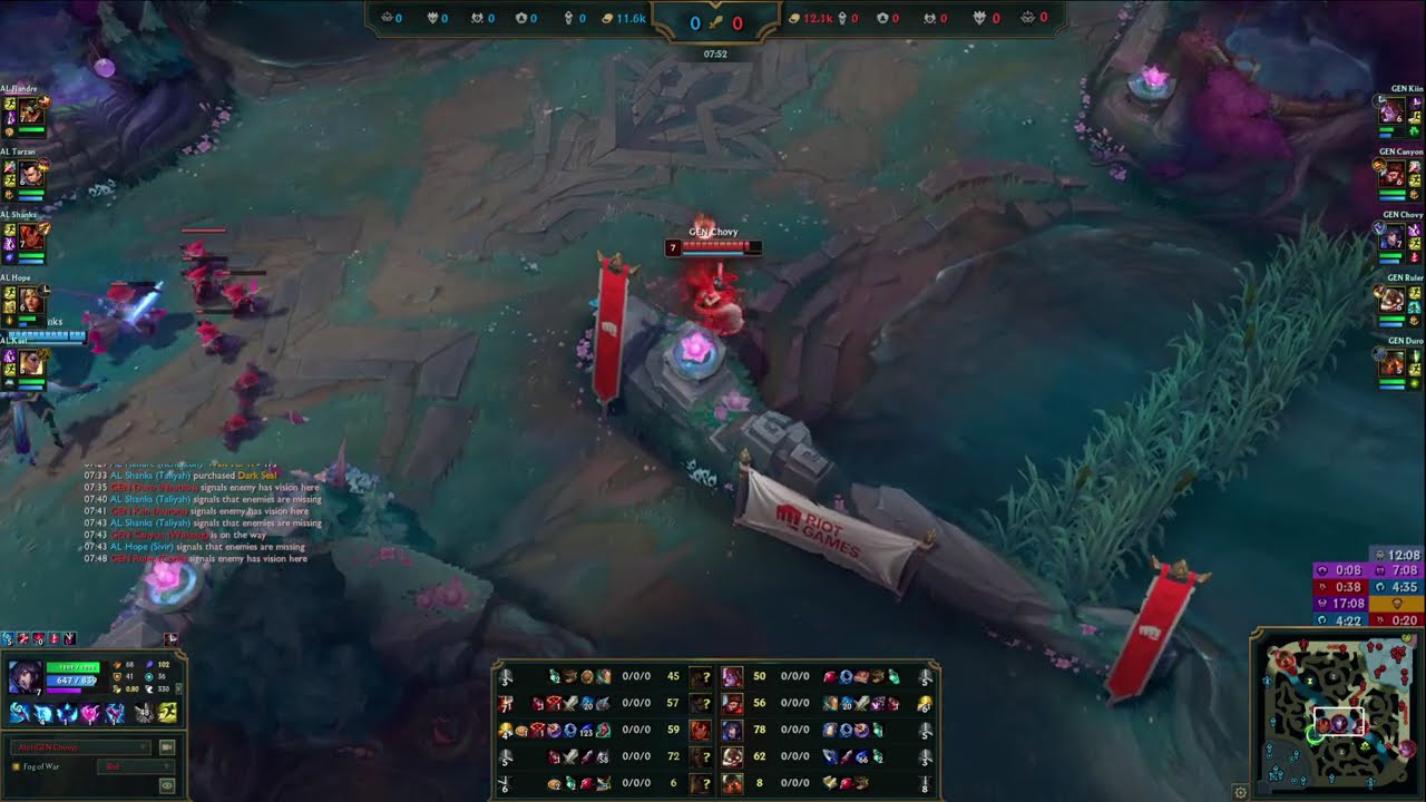 EWC 2025 Grand Final: AL vs GEN Game 3 (GEN Chovy Ahri Mid POV)