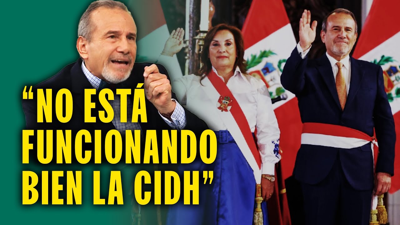 &iquest;Per&uacute; saldr&aacute; de CIDH? Canciller sobre posici&oacute;n de Gobierno: 