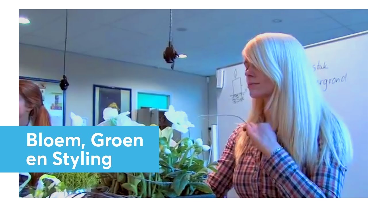Volg Aimee tijdens een dag in de opleiding | Bloem, Groen & Styling