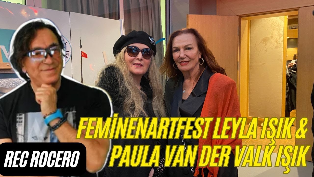Feminenartfest Etkinliğinde Leyla Işık & Paula van der Valk Işık