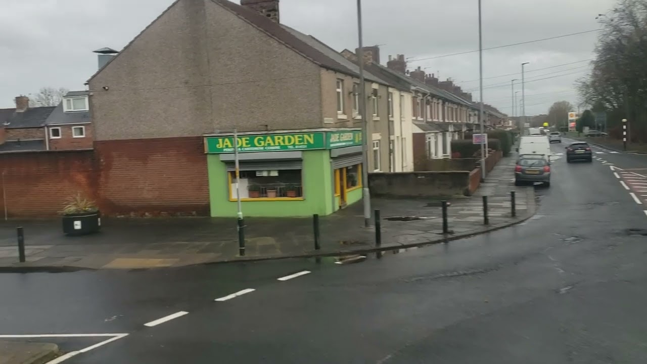 Front Seat View: 1 Bedlington Station - Ashington 7541/YX17 NNO