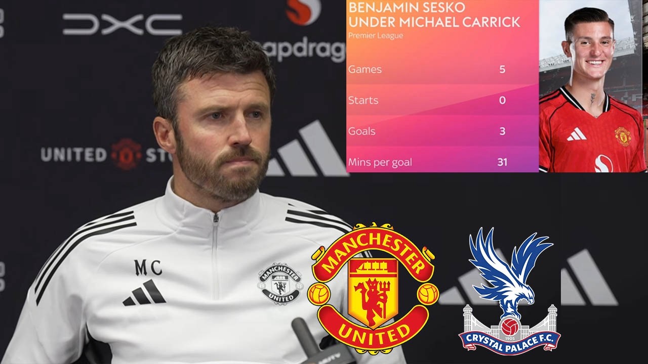 Manchester United vs Crystal Palace | Michael Carrick Press Conference - Sesko Will Start?